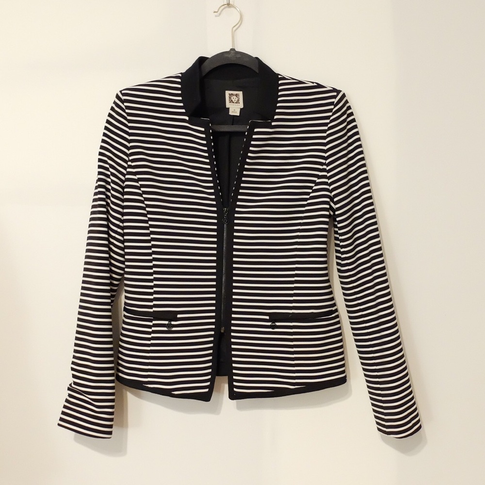 Striped blazer